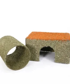 Rosewood Carrot Cottage + Hay 'N' Hide Tube Combo