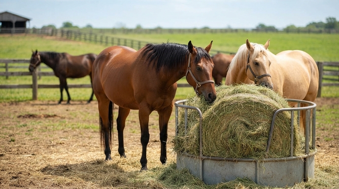 What is the best hay for horses